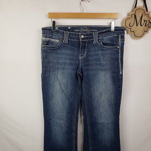 Vanity Women's Blue Flare Jeans